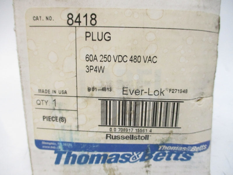 THOMAS&BETTS 8418 480VAC 60A NSMP