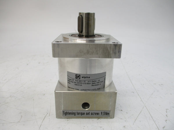 ALPHA CP060-MX1-10-411 E09999-310-006A NSMP