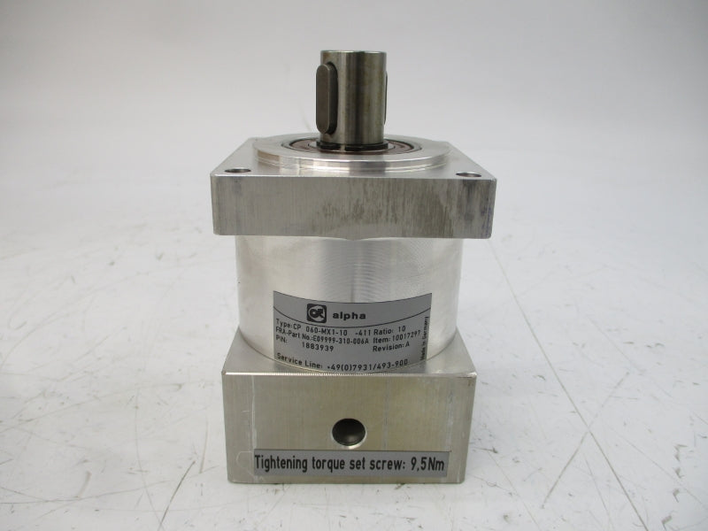 ALPHA CP060-MX1-10-411 E09999-310-006A NSMP