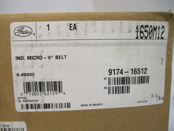 GATES 1650M12 9174-16512 NSMP