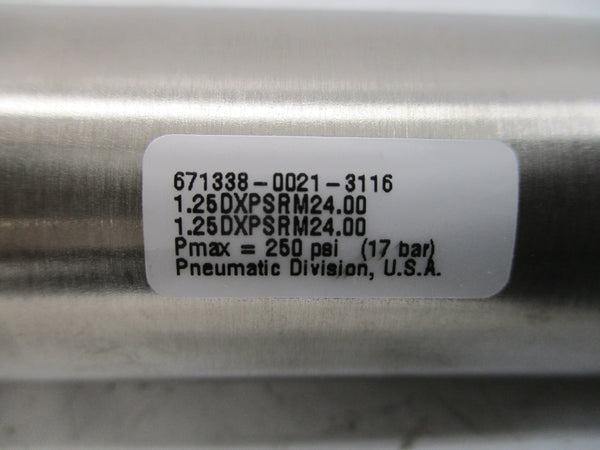 PARKER 671338-0021-3116 1.25DXPSRM24.00 250PSI NSNP