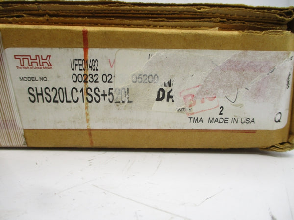 THK SHS20LC1SS+520L (PKG OF 2) NSMP