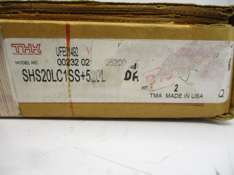 THK SHS20LC1SS+520L (PKG OF 2) NSMP
