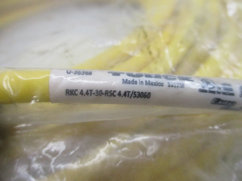 TURCK RKC4.4T-30-RSC4.4T/S3060 U-36368 250V 4A NSMP