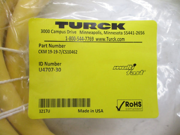 TURCK CKM19-19-7/CS10462 U4707-30 NSMP