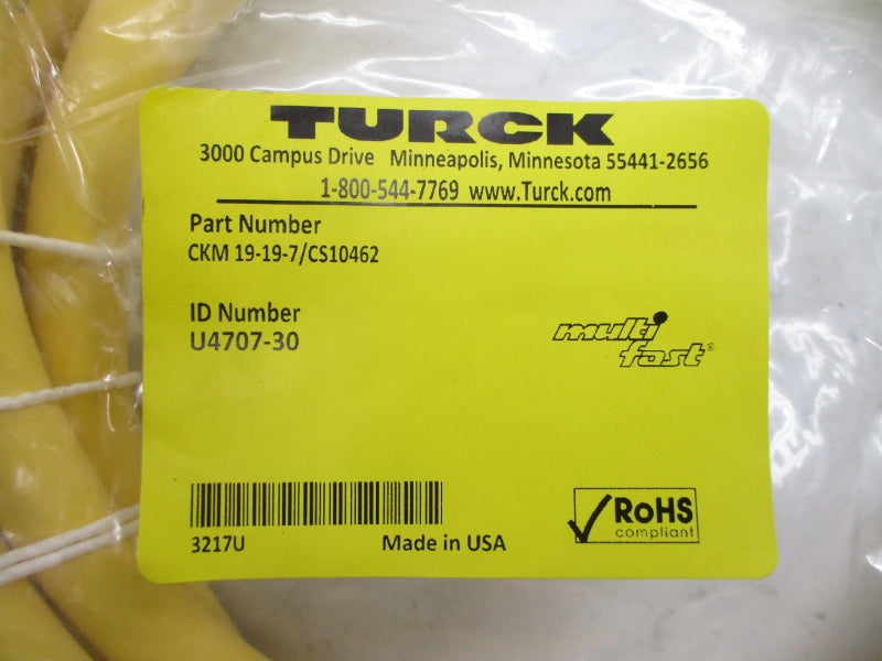TURCK CKM19-19-7/CS10462 U4707-30 NSMP