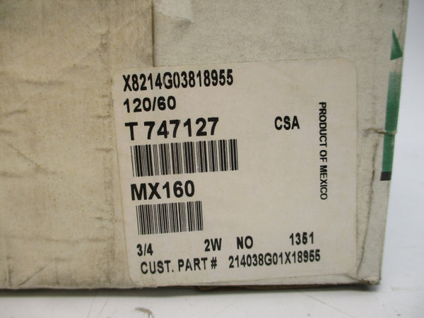 ASCO 8214G03818955 120V 5PSI 3/4" NSMP