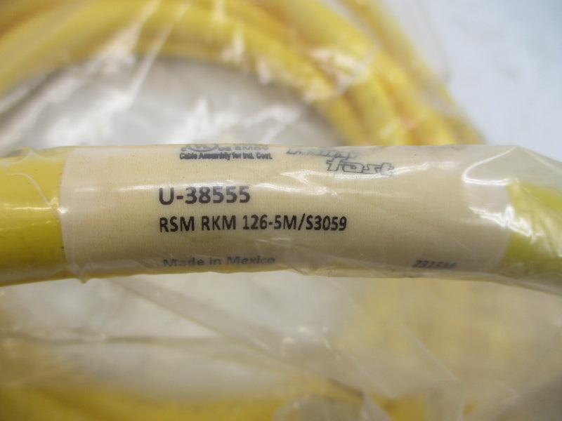 TURCK RSMRKM126-5M/S3059 U-38555 600V 7A NSMP