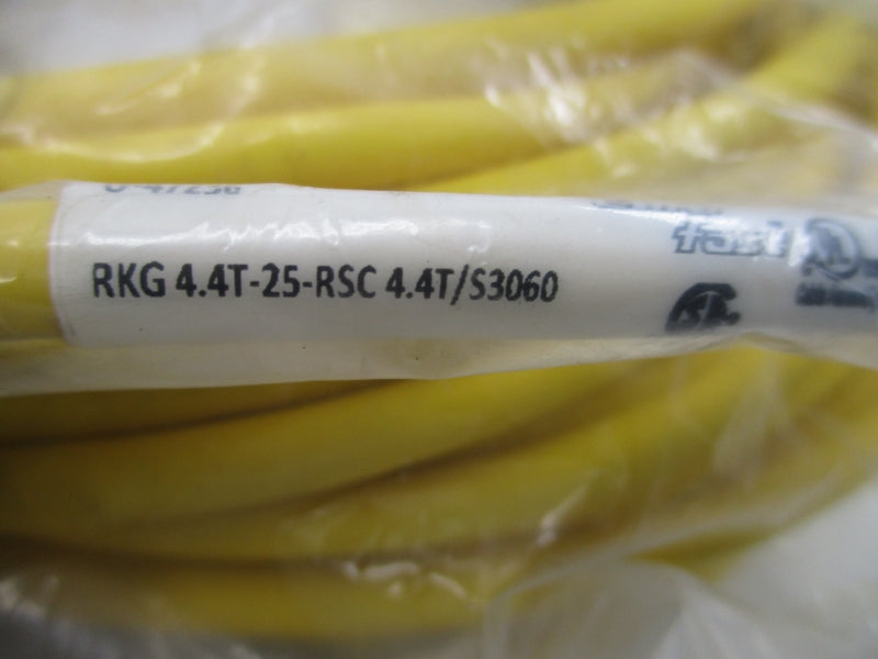 TURCK RKG4.4T-25-RSC4.4T/S3060 U-47236 250V 4A NSMP