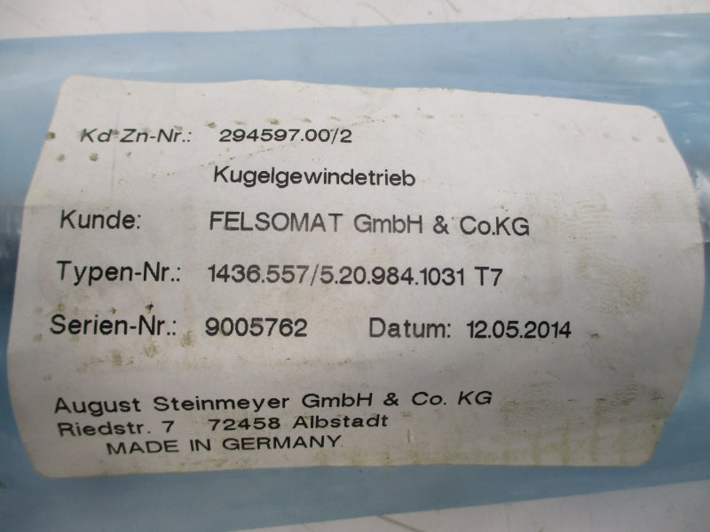 STEINMEYER 294597.00/2 1436.557/5.20.984.1031 NSMP