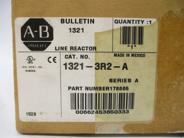 ALLEN BRADLEY 1321-3R2-A SER. A 600V 2A (BR/WH) NSMP