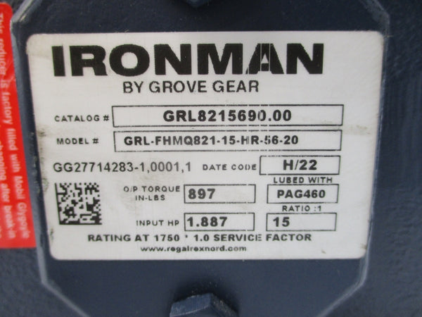 IRONMAN GRL8215690.00 GRL-FHMQ821-15-HR-56-20 NSNP
