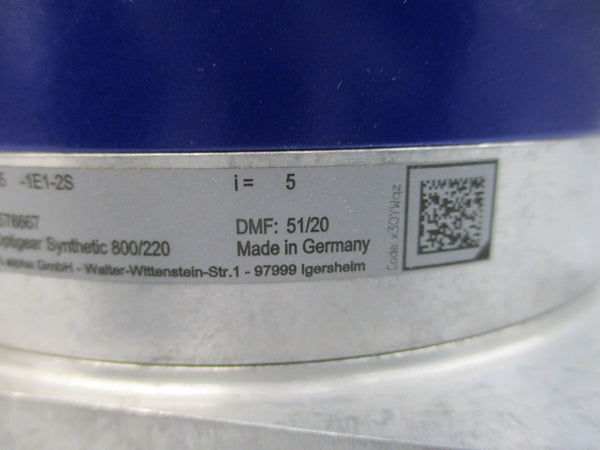 WITTENSTEIN SP100S-MF1-5-1E1-2S NSNP