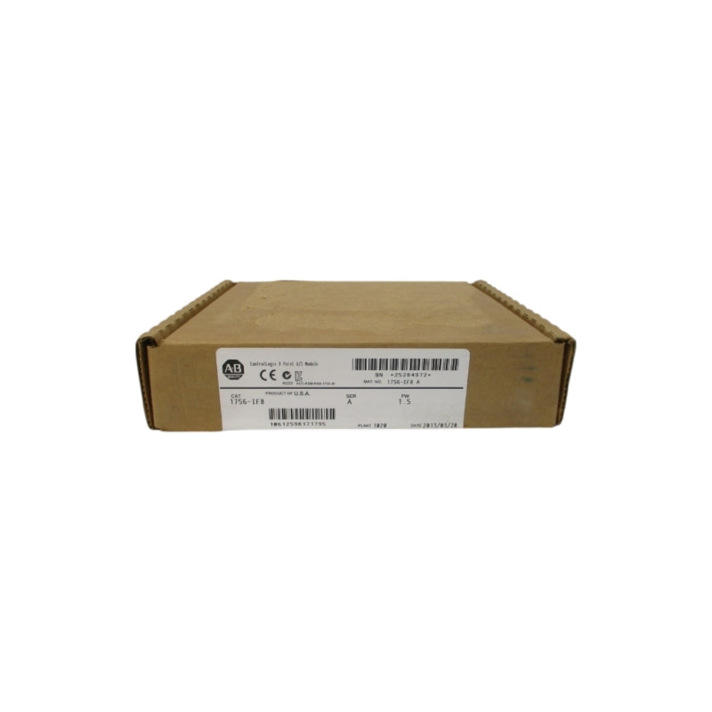 ALLEN BRADLEY 1756-IF8 SER. A F/W 1.5 DATE: 2013 NSFS