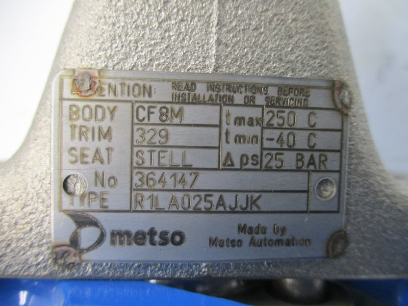 METSO R1LA025AJJK B1CU6/15 4-20VDC 120PSI NSNP