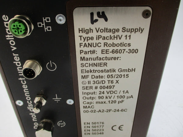 FANUC ROBOTICS EE-6607-300 24VDC 1A NSNP