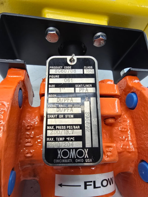 XOMOX SC60708 W/ APOLLO A0100U 200PSI 1" NSNP