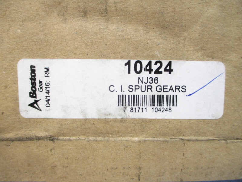 BOSTON GEAR 10424 NJ36 NSMP