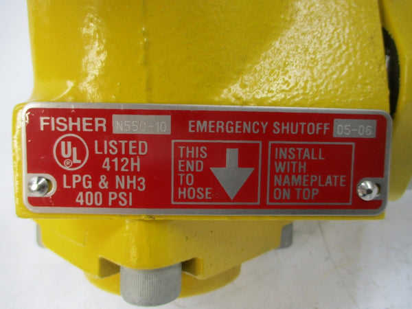 FISHER N550-10 400PSI NSMP