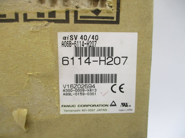 FANUC A06B-6114-H207 283-339V 13A NSMP