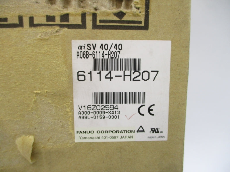 FANUC A06B-6114-H207 283-339V 13A NSMP