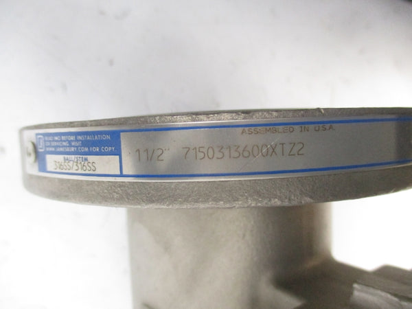 JAMESBURY 7150313600XTZ2 VPVL200DABD 170/275PSI 1-1/2" NSNP