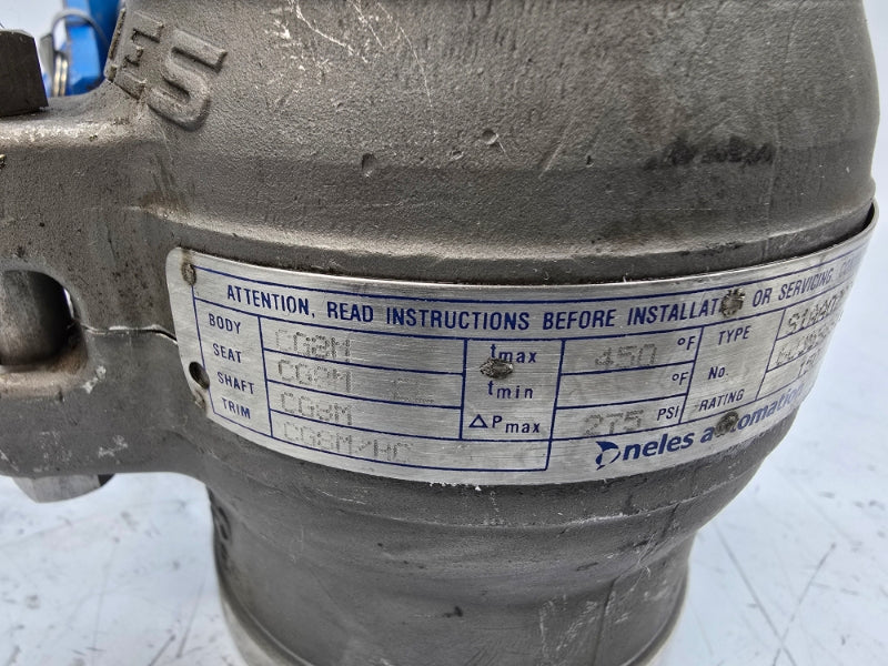 NELES AUTOMATION CG8M S1AA02CCR01 BCU9/35 275PSI NSNP