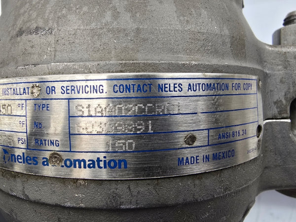 NELES AUTOMATION CG8M S1AA02CCR01 BCU9/35 275PSI NSNP