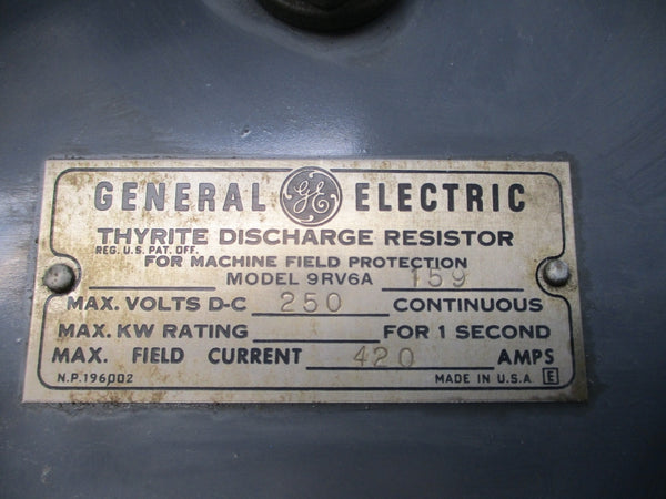 GENERAL ELECTRIC 9RV6A159 250VDC 420A NSNP