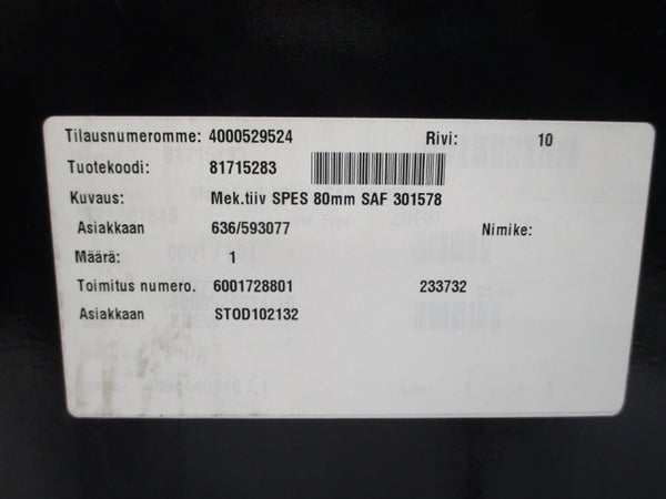 JOHN CRANE SAF-80-301578 81715283 NSMP