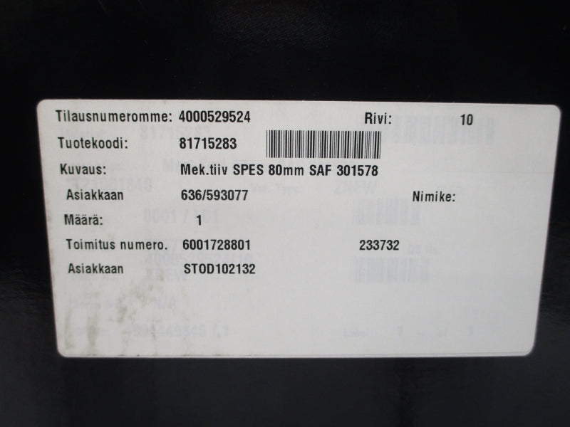 JOHN CRANE SAF-80-301578 81715283 NSMP