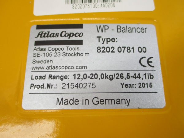 ATLAS COPCO 8202078100 26.5-44.1LBS NSMP