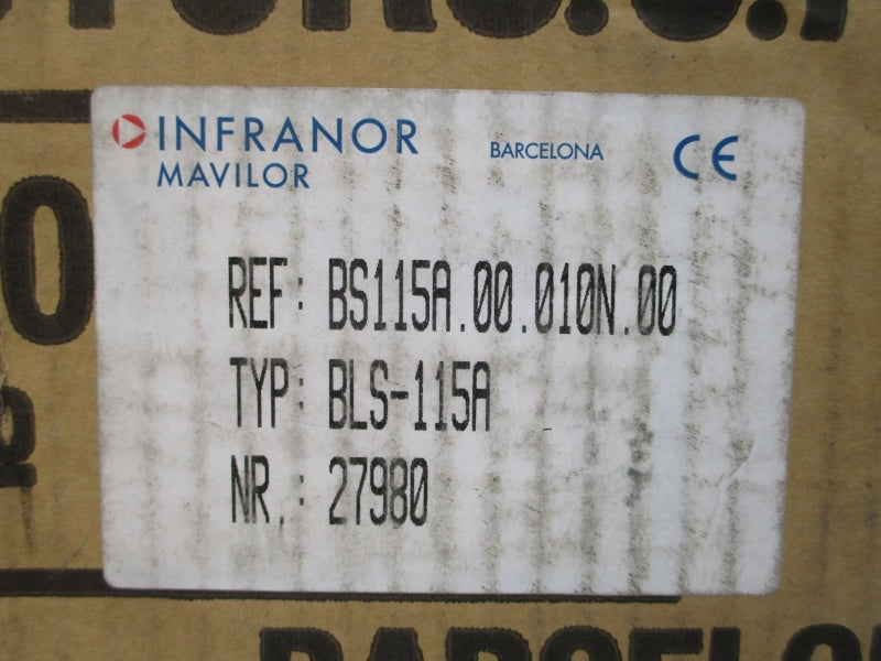 INFRANOR MAVILOR BLS-115A BS115A.00.010N.00 NSMP