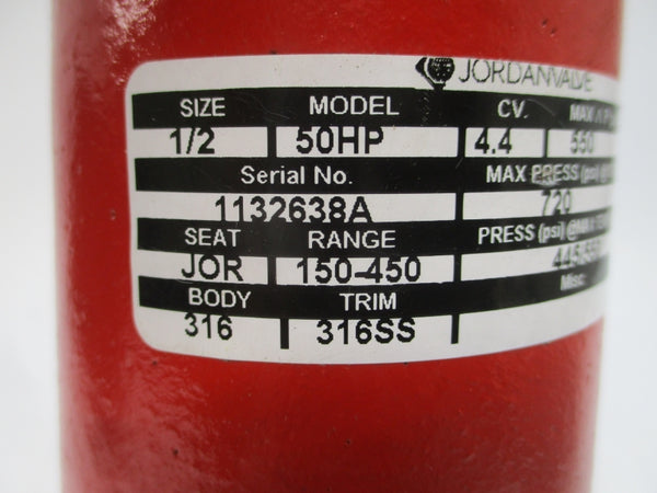 JORDAN VALVE 50HP 445/550PSI 1/2" NSNP