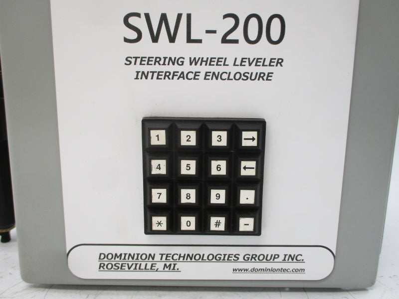 DOMINION TECHNOLOGIES SWL-200 STEERING WHEEL LEVELER 120V 5.0A NSNP