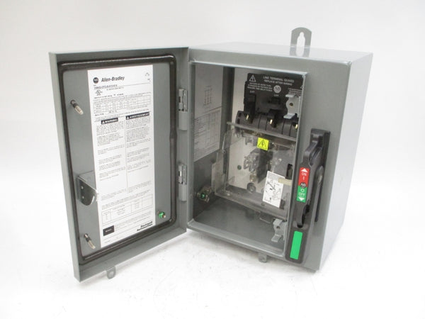 ALLEN BRADLEY 1494G-CF3J6-412-414 SER. 1 240/480/600VAC 60A (BR/WH) NSMP