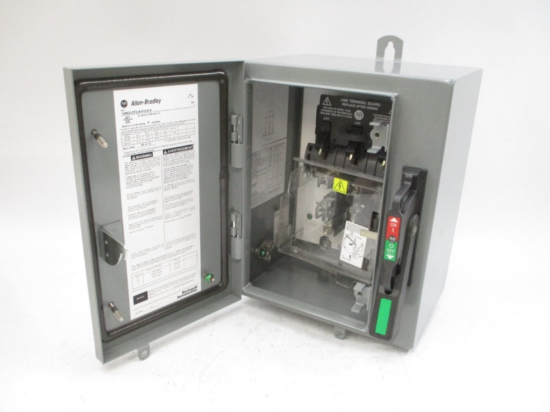 ALLEN BRADLEY 1494G-CF3J6-412-414 SER. 1 240/480/600VAC 60A (BR/WH) NSMP