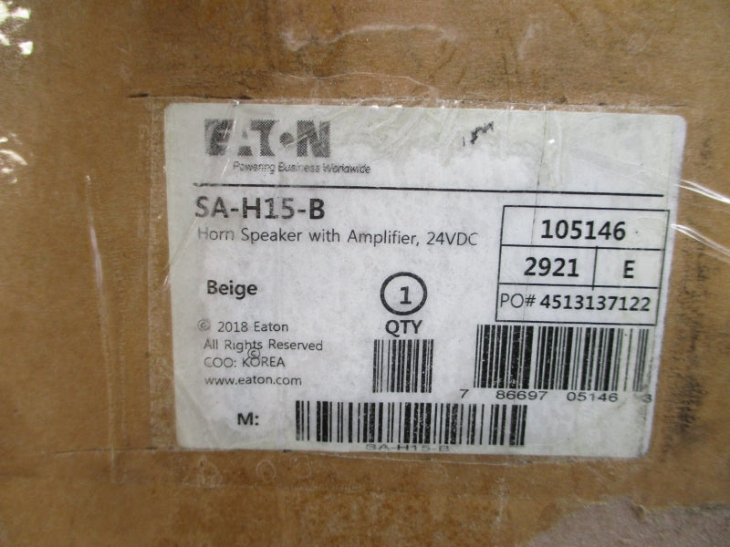 EATON SA-H15-B 24VDC NSMP