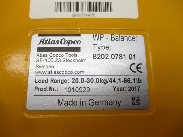 ATLAS COPCO 8202078101 44.1-66.1LBS NSNP