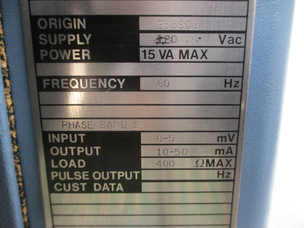 FOXBORO E96P-HACS-E/FN-A 120VAC NSNP