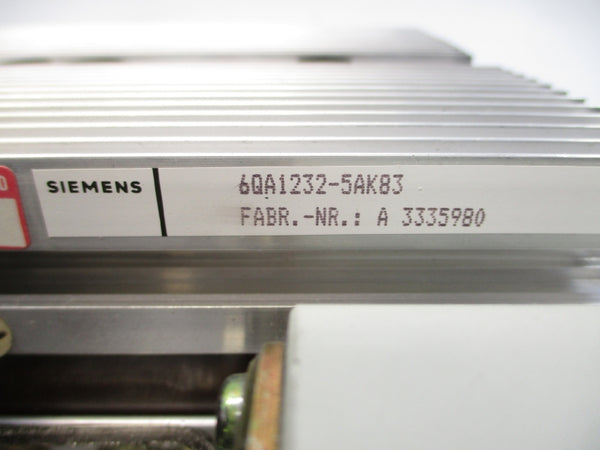 SIEMENS 6QA1232-5AK83 NSNP