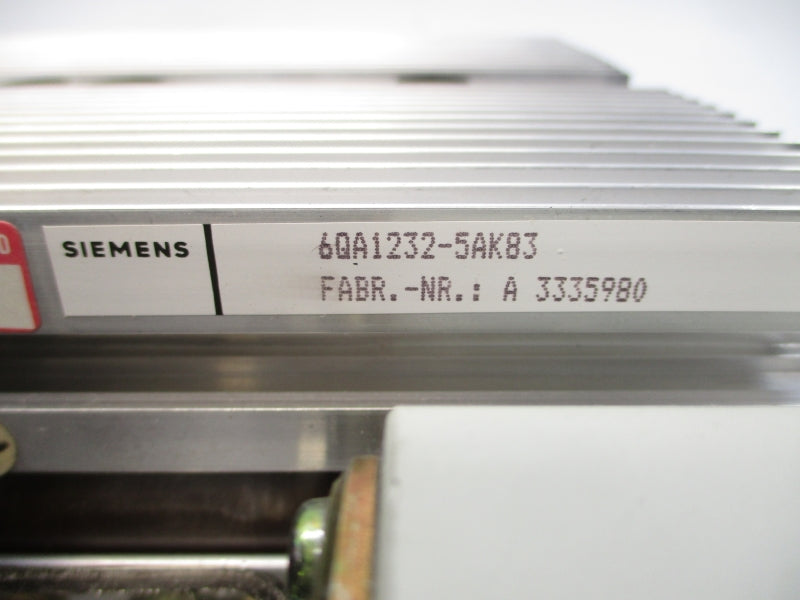 SIEMENS 6QA1232-5AK83 NSNP