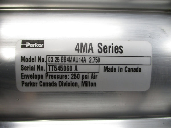 PARKER 03.25BB4MAU14A.2.750 SER. 4MA 250PSI NSNP