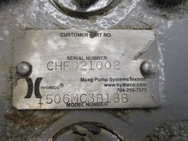 MAAG PUMP SYSTEMS 1506MC3B1BB NSNP