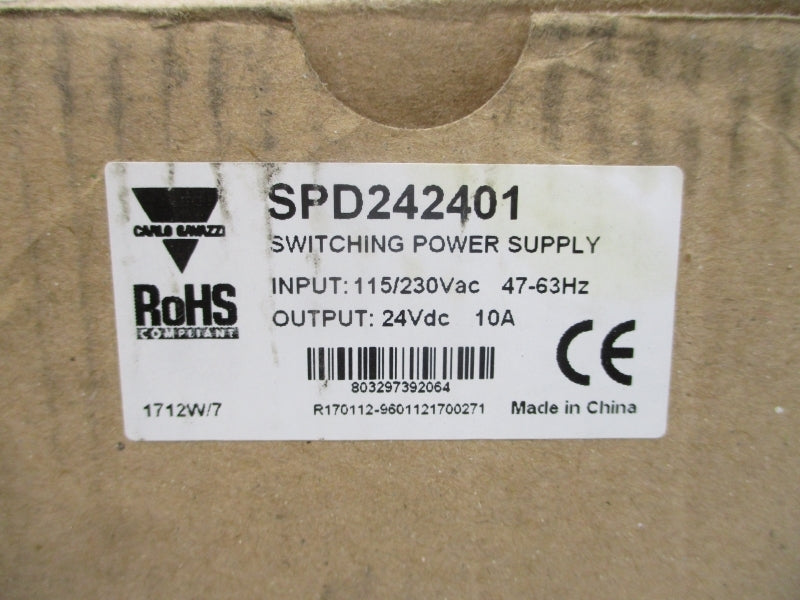 CARLO GAVAZZI SPD242401 115/230VAC 5.4/2.2A NSMP