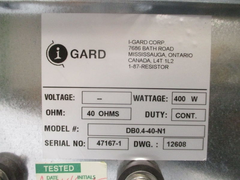 IGARD DB0.4-40-N1 NSNP