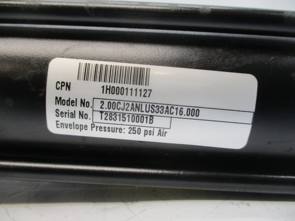 PARKER 1H000111127 2.00CJ2ANLUS33AC16.000 250PSI NSNP