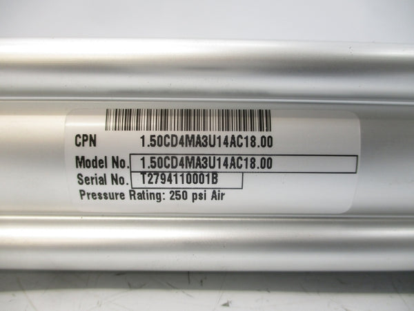 PARKER 1.50CD4MA3U14AC18.00 250PSI NSNP