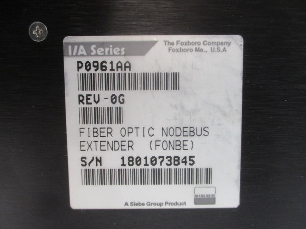 FOXBORO P0961AA REV. 0G NSNP