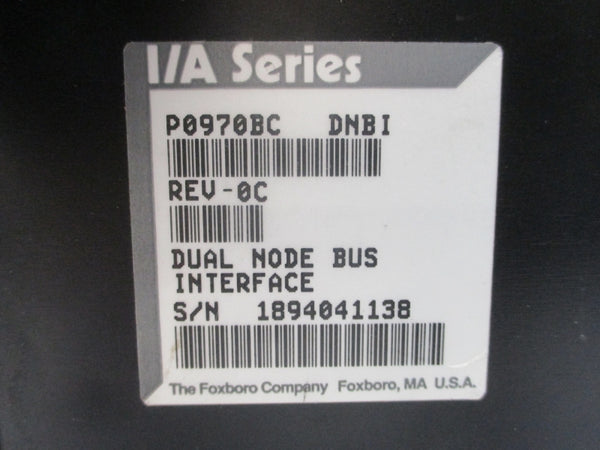 FOXBORO P0970BC REV. 0C NSNP